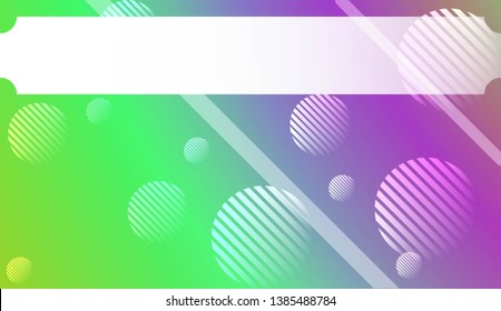 Abstract Background with Lines, Circle. For Your Design Wallpaper, Presentation, Banner, Flyer, Cover Page, Landing Page. Vector Illustration with Color Gradient