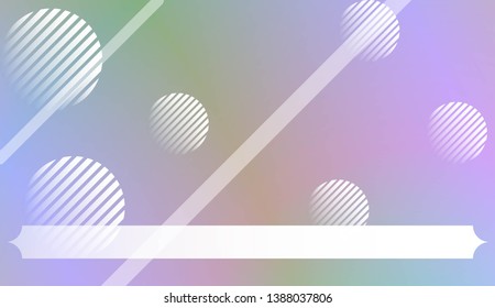Abstract Background with Lines, Circle. For Your Design Wallpaper, Presentation, Banner, Flyer, Cover Page, Landing Page. Vector Illustration with Color Gradient