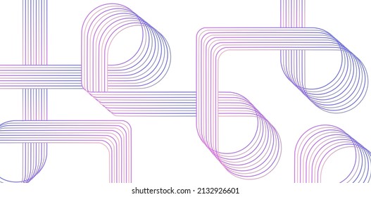 abstract background with lines and circles, applicable for website banner, poster and sign business corporate, wallpaper screen computer display, technology theme model, backdrop modern lines design