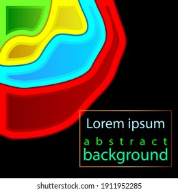 abstract background with lines, abstract colorful background