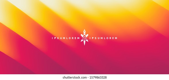 Abstract background with lines. Concept of cover with dynamic effect. Modern screen. Vector illustration for design. 