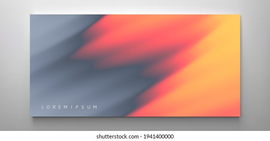 Abstract background with lines. Concept of cover with dynamic effect. Modern screen. Vector illustration for design. 