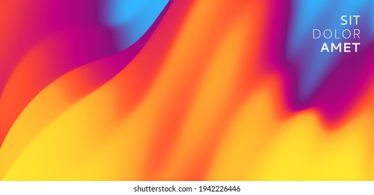 Abstrakter Hintergrund mit Linien. Konzept der Abdeckung mit dynamischem Effekt. Moderner Bildschirm. Vektorgrafik für Design. 