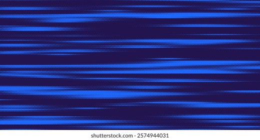 abstract background with lines and dots in blue color. Vector illustration.