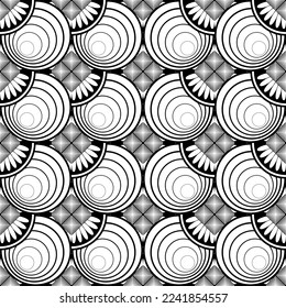 Abstract background of lines forming something can be used for art work