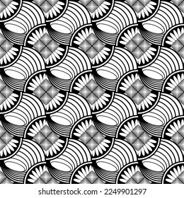 Abstract background of lines forming something can be used for art work