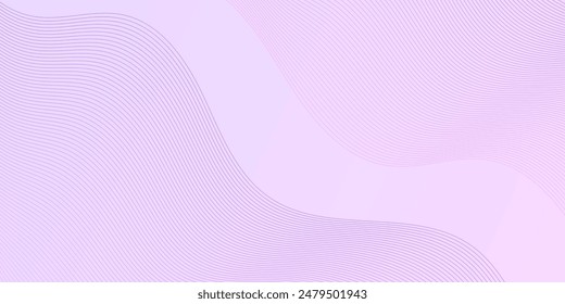 Abstract background with lines and grid. Medium banner size. Element for design. Vector background for brochure, booklet, flyer, poster. Purple and pink color. Summer