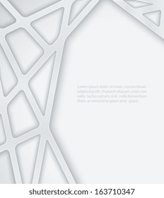 Abstract background with lines. Illustration