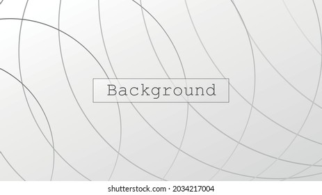 Abstract background with lines. Minimalistic template with gradient intersecting shapes. Design elements for social networks, posters and printing. Modern flat vector illustration isolated on gray