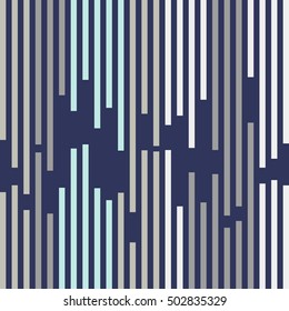 Abstract background with lines on a blue background. Simple geometric shapes.