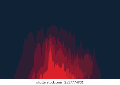 Fondo abstracto con líneas. Fondo de Anuncio rojo. Plantilla de fondo de patrón de Anuncio de Diseño gráfico rojo abstracto