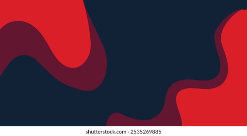 fundo abstrato com linhas. Fundo de banner vermelho. modelo de fundo de padrão de banner de design gráfico vermelho abstrato	