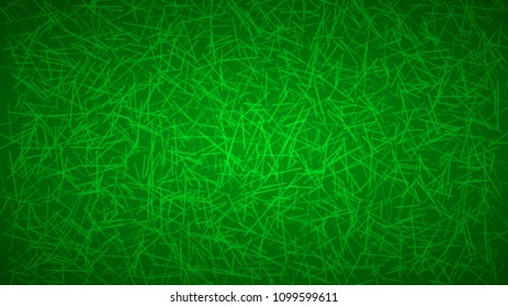 Abstract background of lines or scratches in green colors.