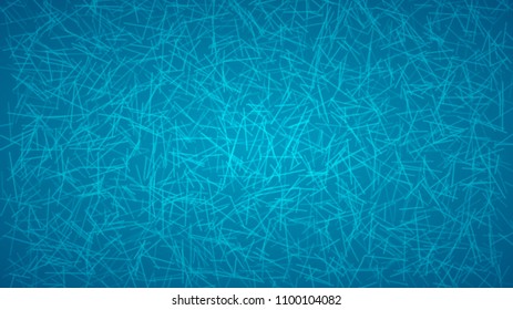 Abstract background of lines or scratches in light blue colors.