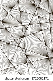 
Abstract background from lines. Single element