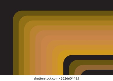 Fondo abstracto, líneas, suave sombra naranja, Vector