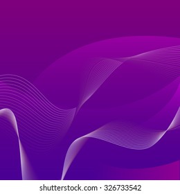 Abstract background with lines. Stock vector.