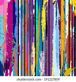 abstract background, with lines, strokes and splashes 