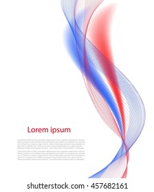 Abstract background with lines and text