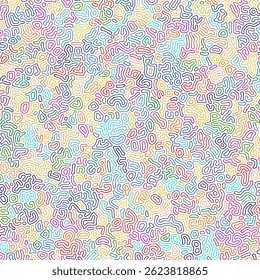 ABSTRACT BACKGROUND LINES TURING PATTERN ROUGH DESIGN REACTION DIFFUSION RAINBOW COLORFUL VECTOR GOOD FOR WALLPAPER, COVER,POSTER 