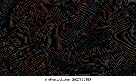 LINHAS DE FUNDO ABSTRATAS PADRÃO DE TURING REAÇÃO ÁSPERA DIFUSÃO ARCO-ÍRIS VETOR COLORIDO BOM PARA PAPEL DE PAREDE, CAPA, PÔSTER 