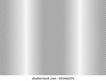 Abstract background with lines of variable thickness. Monochrome line pattern.  Vector modern pop art texture for poster, banner, sites, business cards, cover, postcard, design, labels, stickers.