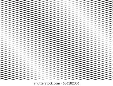 Abstract background with lines of variable thickness. Monochrome line pattern.  Vector modern pop art texture for poster, banner, sites, business cards, cover, postcard, design, labels, stickers.