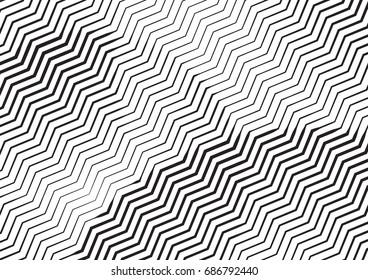 Abstract background with lines of variable thickness. Halftone effect line pattern.  Grunge wave pop art texture for poster, banner, sites, business cards, cover, postcard, design, labels, stickers