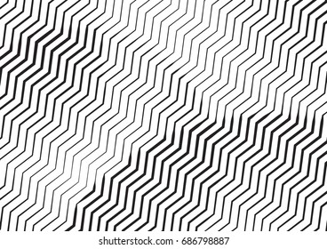 Abstract background with lines of variable thickness. Halftone effect line pattern.  Grunge wave pop art texture for poster, banner, sites, business cards, cover, postcard, design, labels, stickers