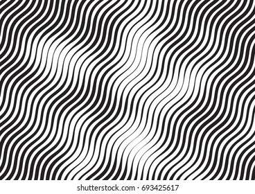Abstract background with lines of variable thickness. Halftone effect line pattern.  Grunge modern pop art texture for poster, banner, sites, business cards, cover, postcard, design, labels, stickers
