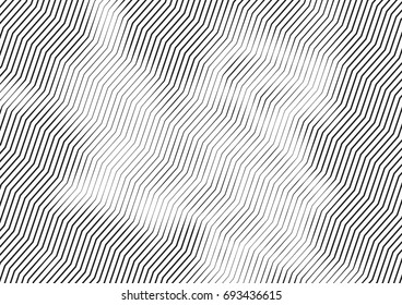 Abstract background with lines of variable thickness. Halftone effect line pattern.  Grunge modern pop art texture for poster, banner, sites, business cards, cover, postcard, design, labels, stickers