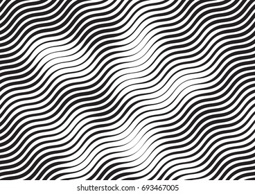 Abstract background with lines of variable thickness. Halftone effect line pattern.  Grunge modern pop art texture for poster, banner, sites, business cards, cover, postcard, design, labels, stickers