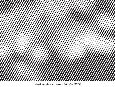 Abstract background with lines of variable thickness. Halftone effect line pattern.  Grunge modern pop art texture for poster, banner, sites, business cards, cover, postcard, design, labels, stickers