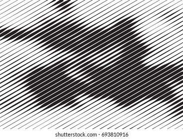 Abstract background with lines of variable thickness. Halftone effect line pattern.  Grunge modern pop art texture for poster, banner, sites, business cards, cover, postcard, design, labels, stickers