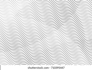 Abstract background with lines of variable thickness. Halftone effect line pattern.  Grunge modern pop art texture for poster, banner, sites, business cards, cover, postcard, design, labels, stickers