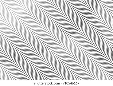 Abstract background with lines of variable thickness. Halftone effect line pattern.  Grunge modern pop art texture for poster, banner, sites, business cards, cover, postcard, design, labels, stickers.