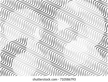 Abstract background with lines of variable thickness. Halftone effect line pattern.  Grunge modern pop art texture for poster, banner, sites, business cards, cover, postcard, design, labels, stickers