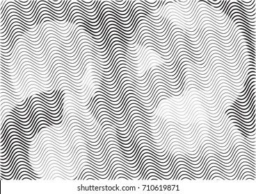 Abstract background with lines of variable thickness. Halftone effect line pattern.  Grunge modern pop art texture for poster, banner, sites, business cards, cover, postcard, design, labels, stickers