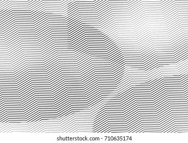 Abstract background with lines of variable thickness. Halftone effect line pattern.  Grunge modern pop art texture for poster, banner, sites, business cards, cover, postcard, design, labels, stickers
