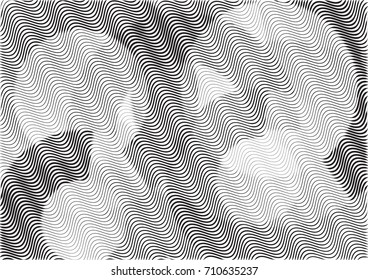 Abstract background with lines of variable thickness. Halftone effect line pattern.  Grunge modern pop art texture for poster, banner, sites, business cards, cover, postcard, design, labels, stickers