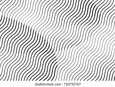 Abstract background with lines of variable thickness. Halftone effect line pattern.  Grunge modern pop art texture for poster, banner, sites, business cards, cover, postcard, design, labels, stickers