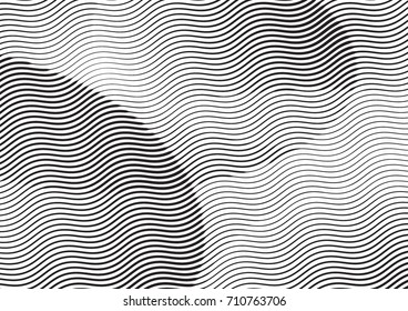 Abstract background with lines of variable thickness. Halftone effect line pattern.  Grunge modern pop art texture for poster, banner, sites, business cards, cover, postcard, design, labels, stickers
