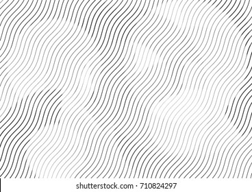 Abstract background with lines of variable thickness. Halftone effect line pattern.  Grunge modern pop art texture for poster, banner, sites, business cards, cover, postcard, design, labels, stickers