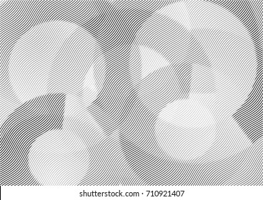 Abstract background with lines of variable thickness. Halftone effect line pattern.  Grunge modern pop art texture for poster, banner, sites, business cards, cover, postcard, design, labels, stickers