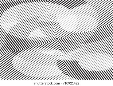 Abstract background with lines of variable thickness. Halftone effect line pattern.  Grunge modern pop art texture for poster, banner, sites, business cards, cover, postcard, design, labels, stickers