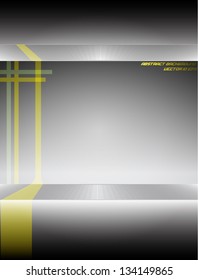 Abstract background with lines. Vector illustration