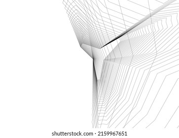  fondo abstracto de la ilustración vectorial de líneas