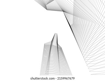  fondo abstracto de la ilustración vectorial de líneas