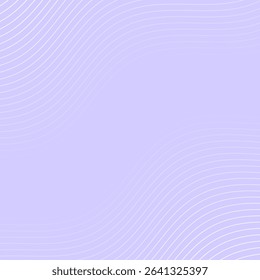 Abstract background with lines and waves. Banner. Element for design isolated. Vector background for brochure, booklet, flyer, poster. Purple and white gradient