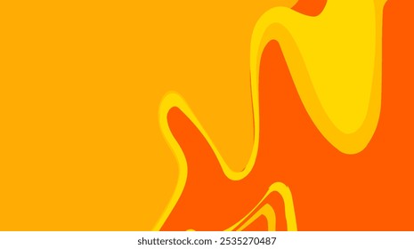 abstract background with lines. yellow banner background. abstract yellow graphic design banner pattern background template